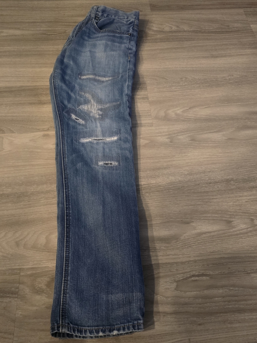 American Eagle Outfitters Men's Straight Jeans - Blue